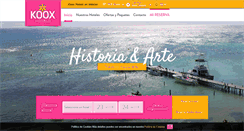Desktop Screenshot of kooxhotels.com