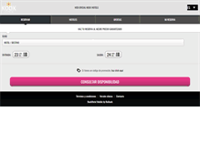 Tablet Screenshot of kooxhotels.com